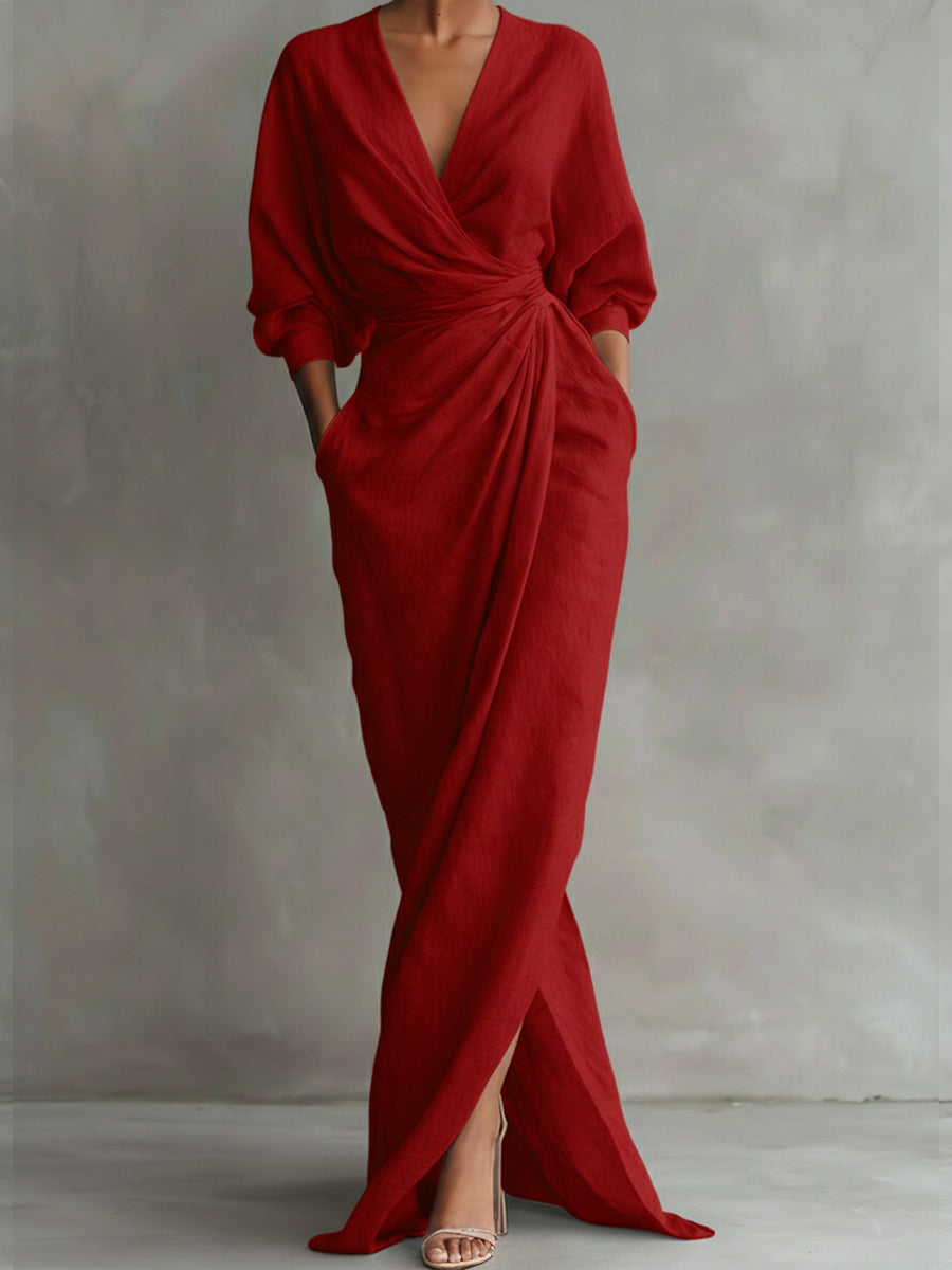 Valina | Wrap Maxi Dress  June, Joan & Jenny