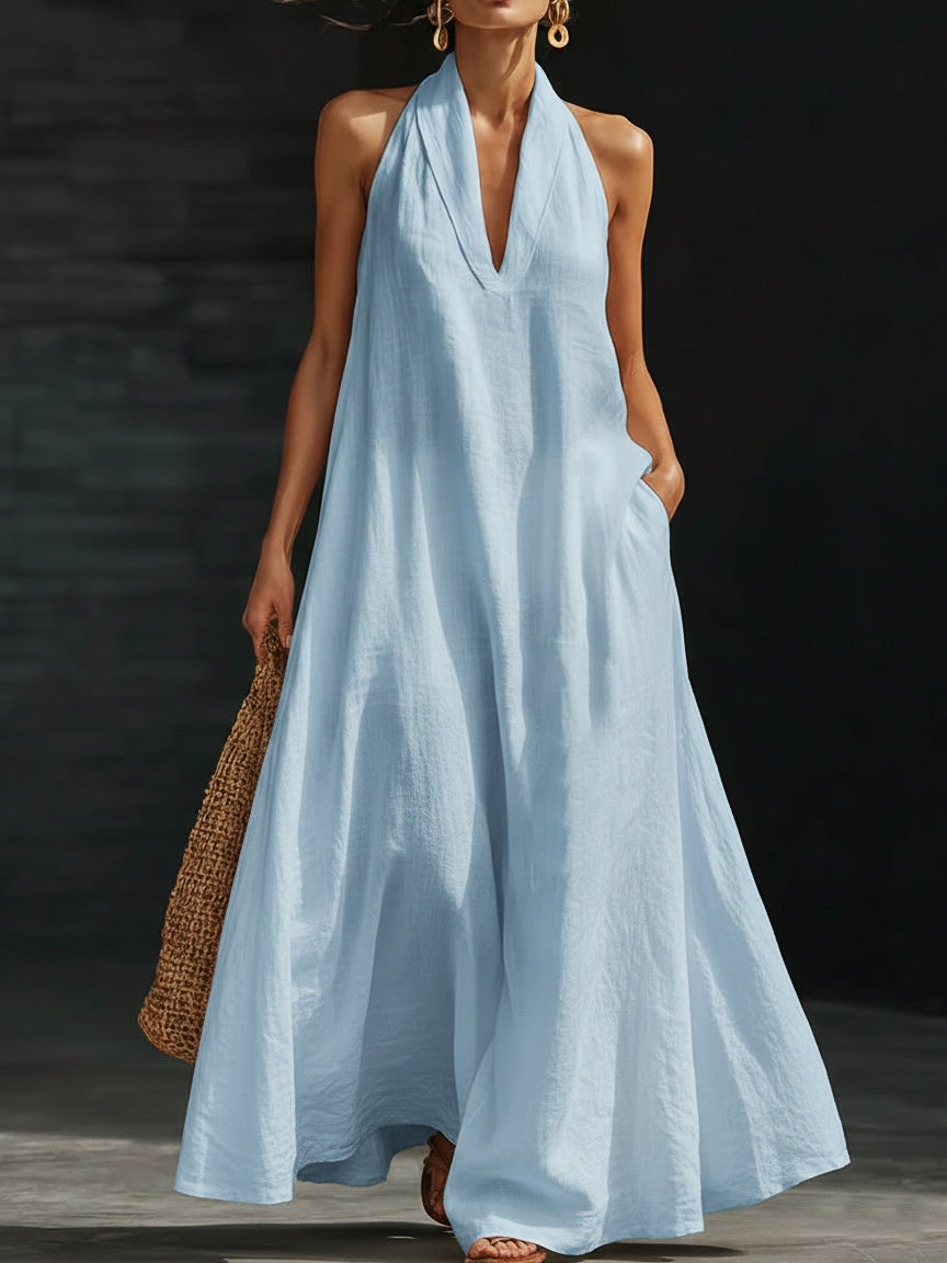 Aveline | Halter Maxi Dress  June, Joan & Jenny